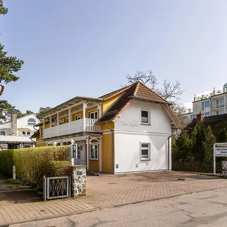 Appartement Strandmuschel In Der Residenz Clara Sophia *